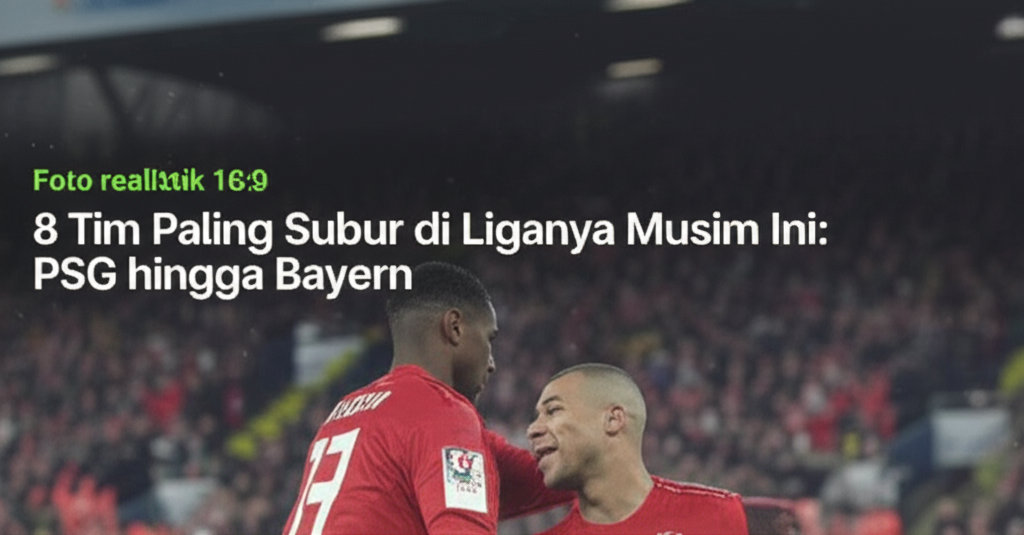 8 Tim Paling Subur di Liganya Musim Ini: PSG hingga Bayern